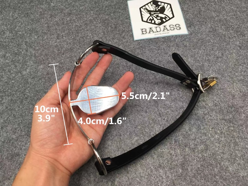 Stainless Steel Tongue Depressor Mouth Gag for Bondage Etsy