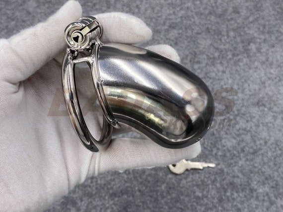 Customize Fully Enclosed Chastity Cage With Shower Head Design