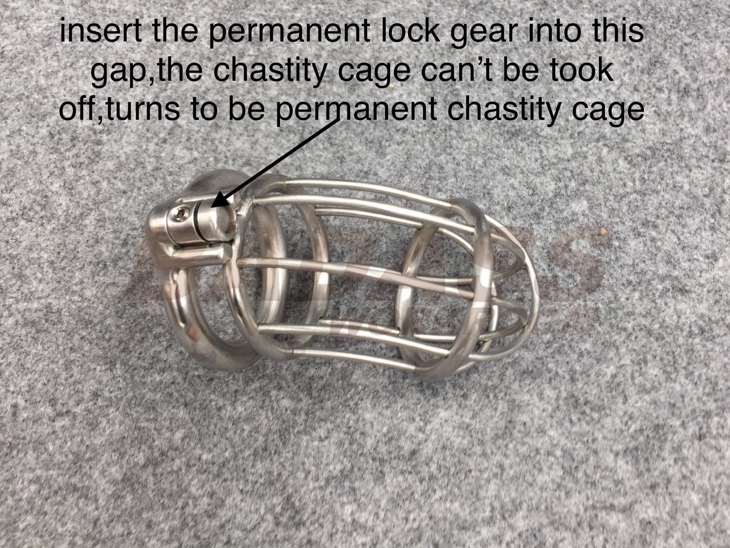Customize Chastity Cage Dual Lock System Stainless - Etsy