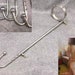 Customizable Stainless Steel Bondage Restraints Kit BDSM Tunning Device Collar to Anal Hook with Forced Body Straight Bar