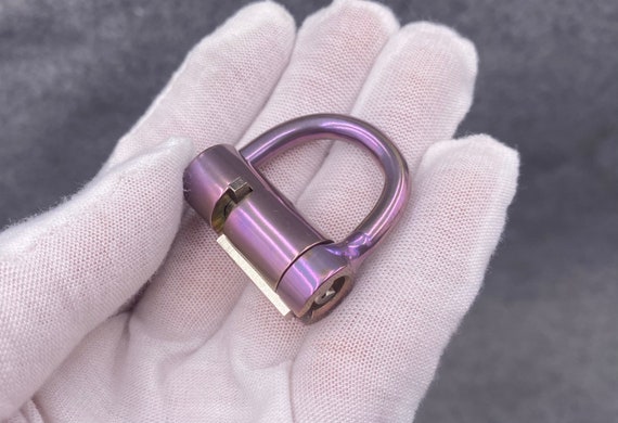 Gauge Customizable Anodized Titanium PA Lock Frenum Lock Labia