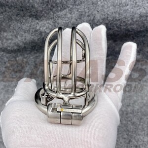 Customizable Streamline Chastity Cage With Integrated Frenum Hook ...