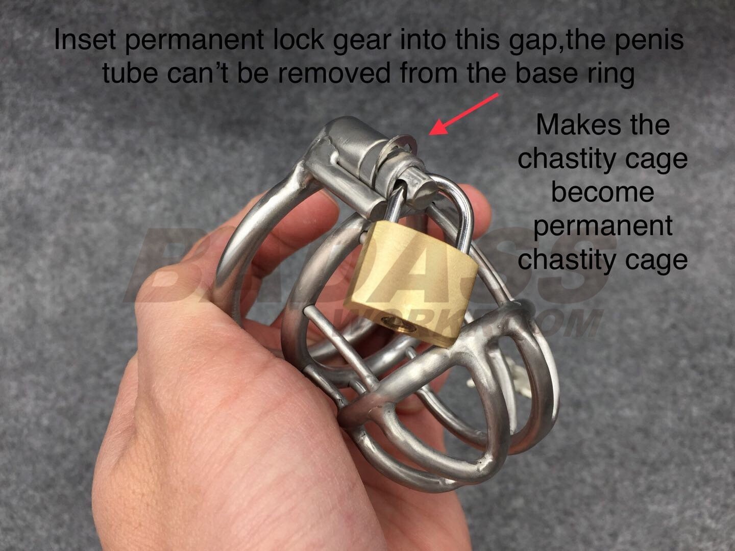 How to make a homemade chastity cage