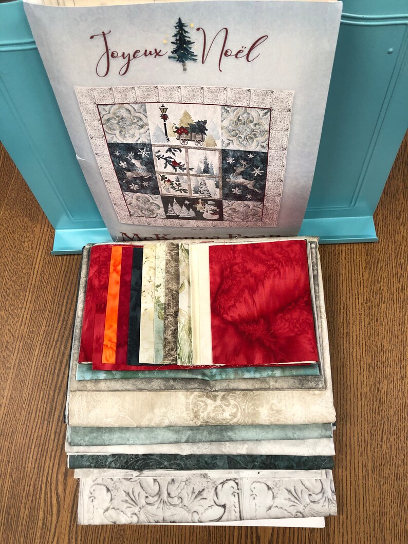 Joyeux Noel Quilt Kit by Mckenna Ryan Etsy Australia