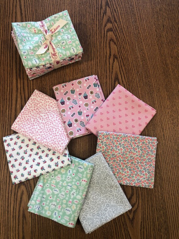 Tea for Two Liberty Quilting Cotton Fat Quarter Bundle Etsy