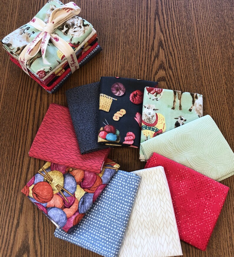 Knit N Purl Fat Quarter Bundle Etsy
