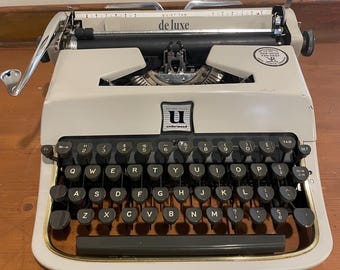 Underwood Golden Touch Vintage Typewriter - Etsy