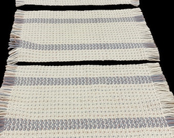 3 Handwoven placemats