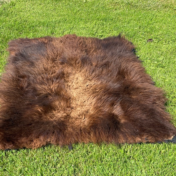 Buffalo Hide Blanket Etsy
