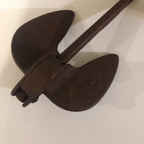 Large Vintage Boat Anchor Etsy