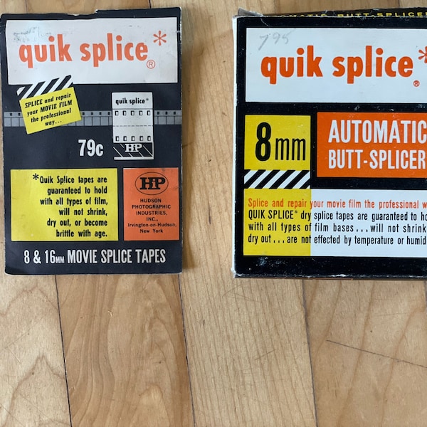 Hudson photographic quik splice 8mm automatic butt splicer