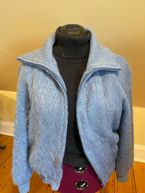 Scottish made mohair/wool jacket
