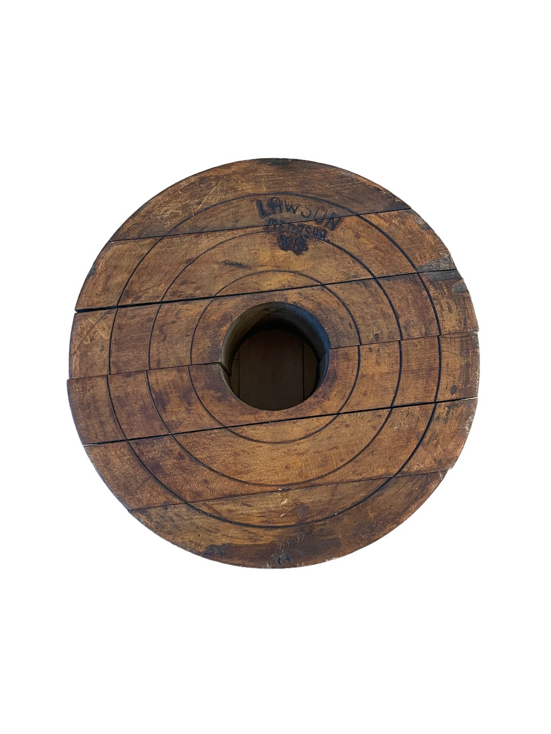 Antique Hand Made Wooden Flat Belt Pulley or Drive Wheel Etsy