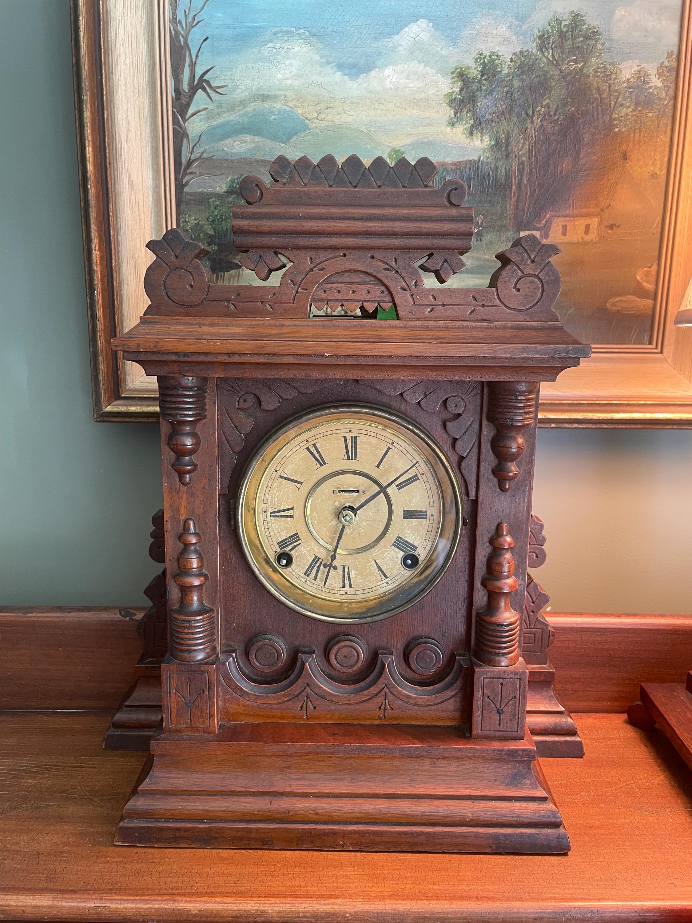 Vintage Ingraham Clock - Etsy
