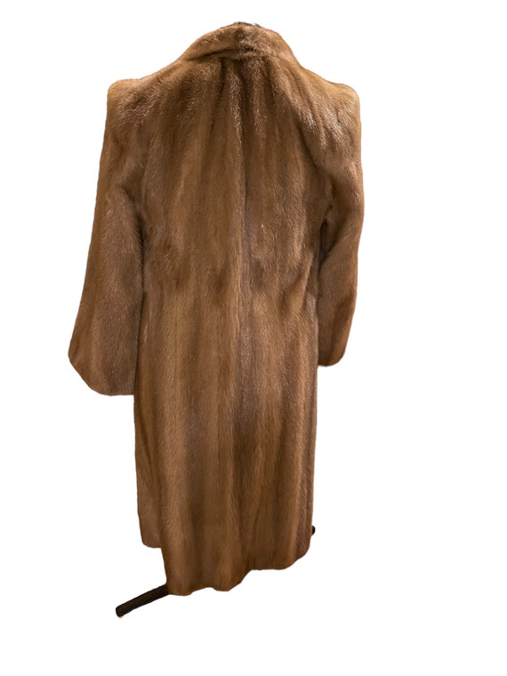 Luxurious vintage long  mink fur coat - Vogue Fur… - image 4