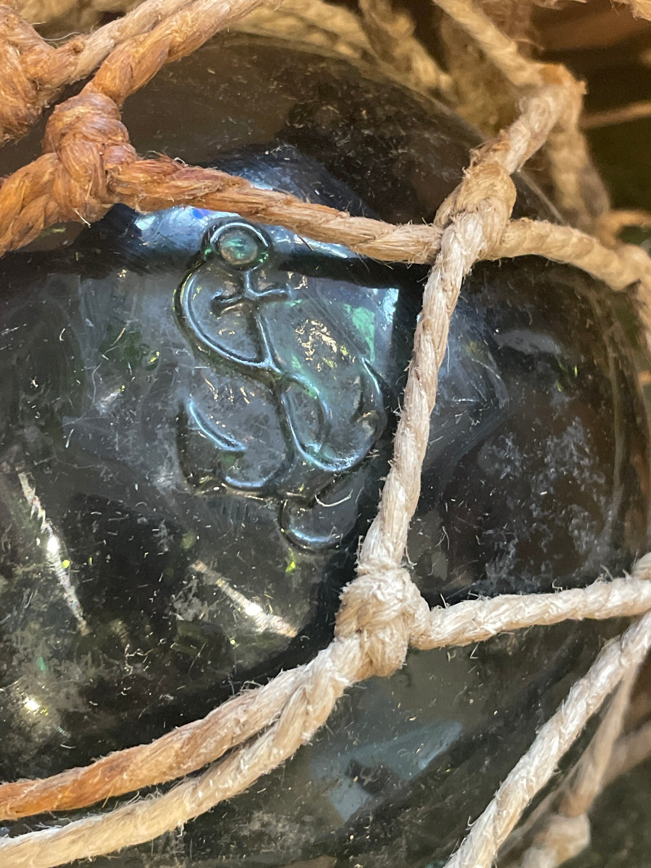 Japanese Glass Floats, Old Fish Net Buoys, Vintage Floats Once Used By  Fisherman In Japan, Assorted Sizes, Mix of Aquas & Greens