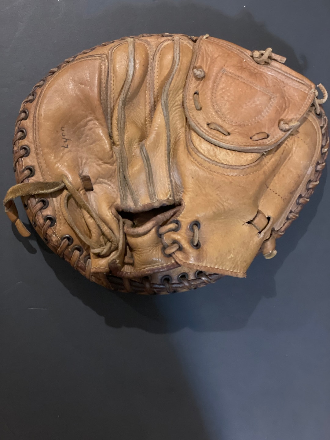 Vintage Baseball Catcher's Mitt From the First Half of the 1900's. Etsy