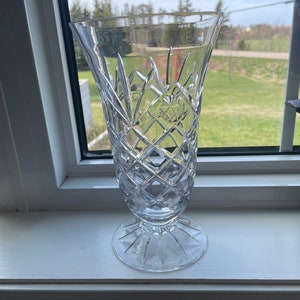 Crystal vase