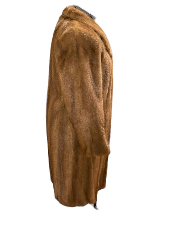 Luxurious vintage long  mink fur coat - Vogue Fur… - image 3