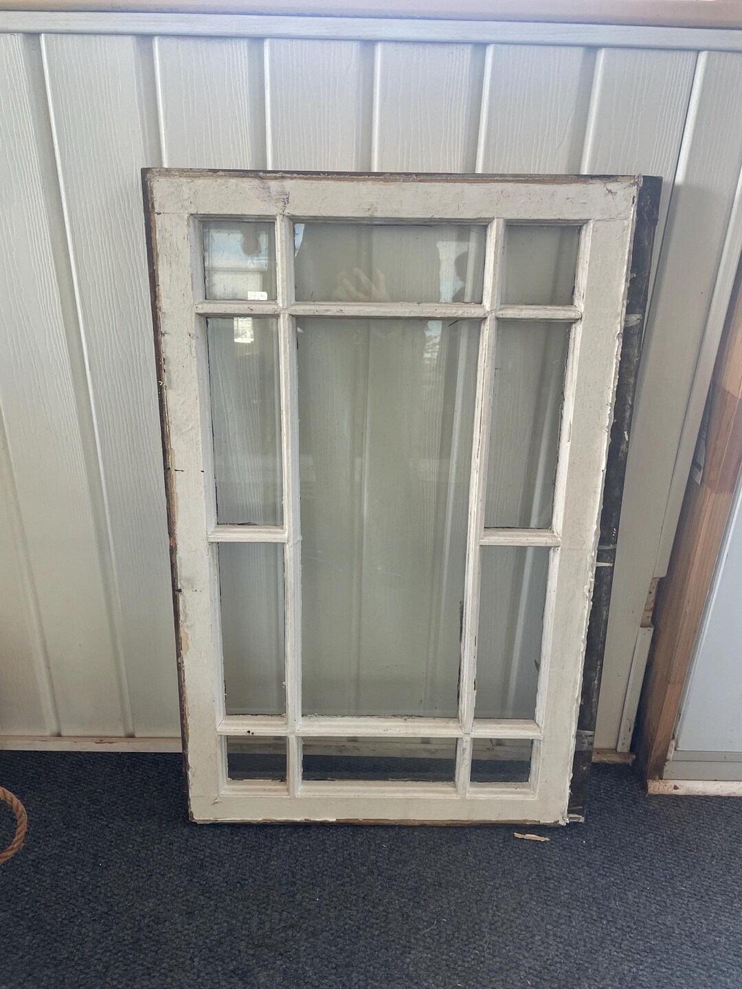 Old Window Frame From Early 1900's House With Glass All Intact - Etsy