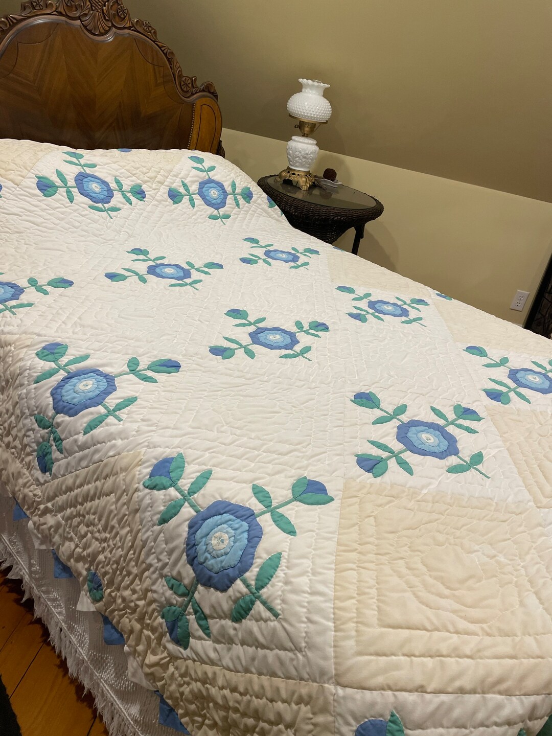 Stunning Handmade PEI Quilt 99 X 86 Etsy