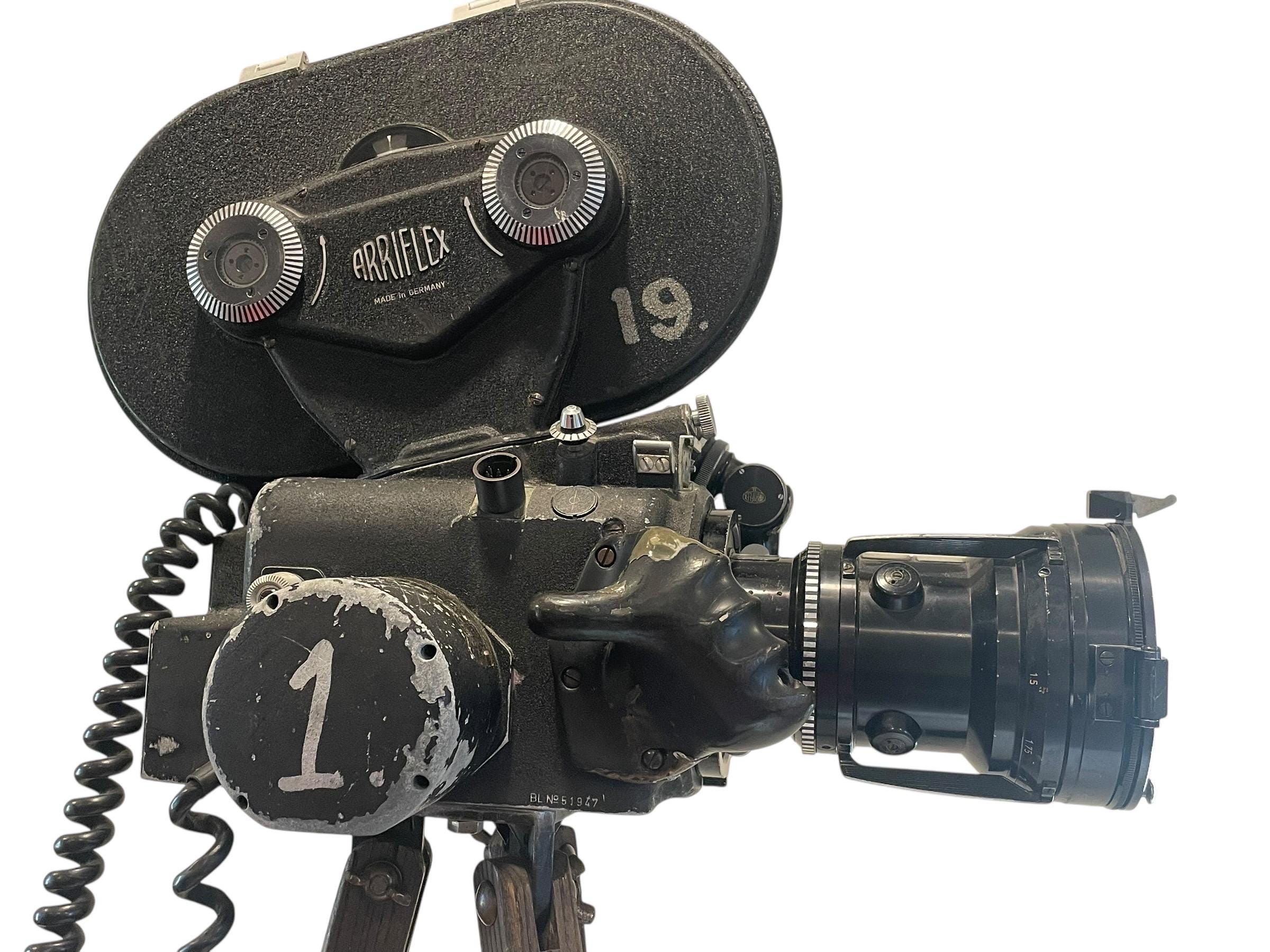 Vintage Arriflex 16BL 16mm Motion Picture Camera With Angenieux 12