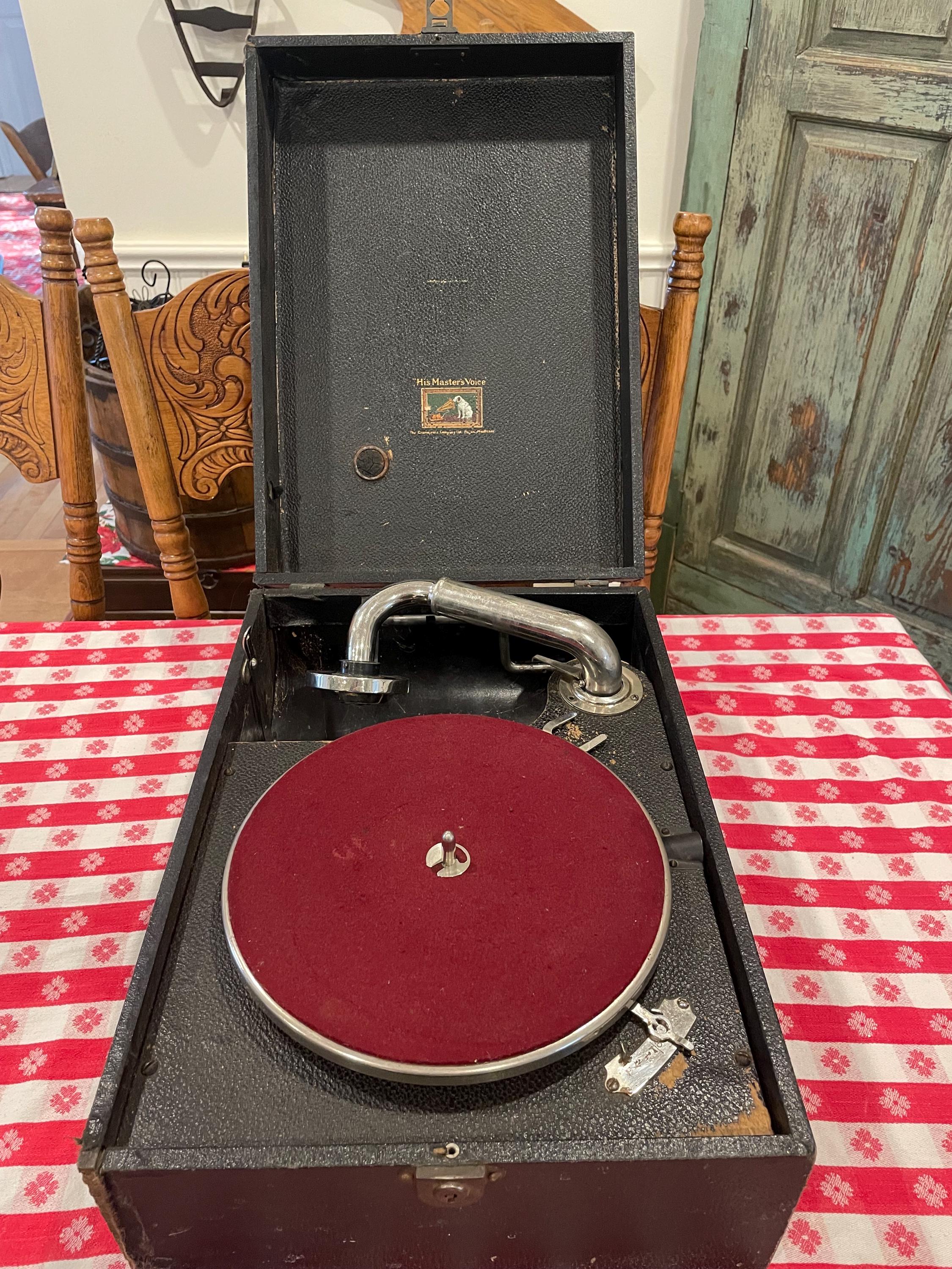 Hmv 102 gramophone - Etsy 日本