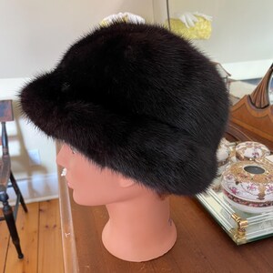 1897 Women Cap Winter Mink Fur Berets Hat (black) Women Cap Winter Mink Fur Berets Hat (Black) | eBay main image 4