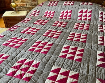 Beautiful PEI quilt  Hand stitched and hand quilted,