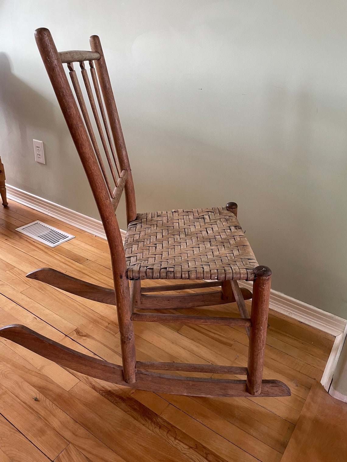 Wow What an Early Rocking Chair and What an Attic Find for the Antique ...
