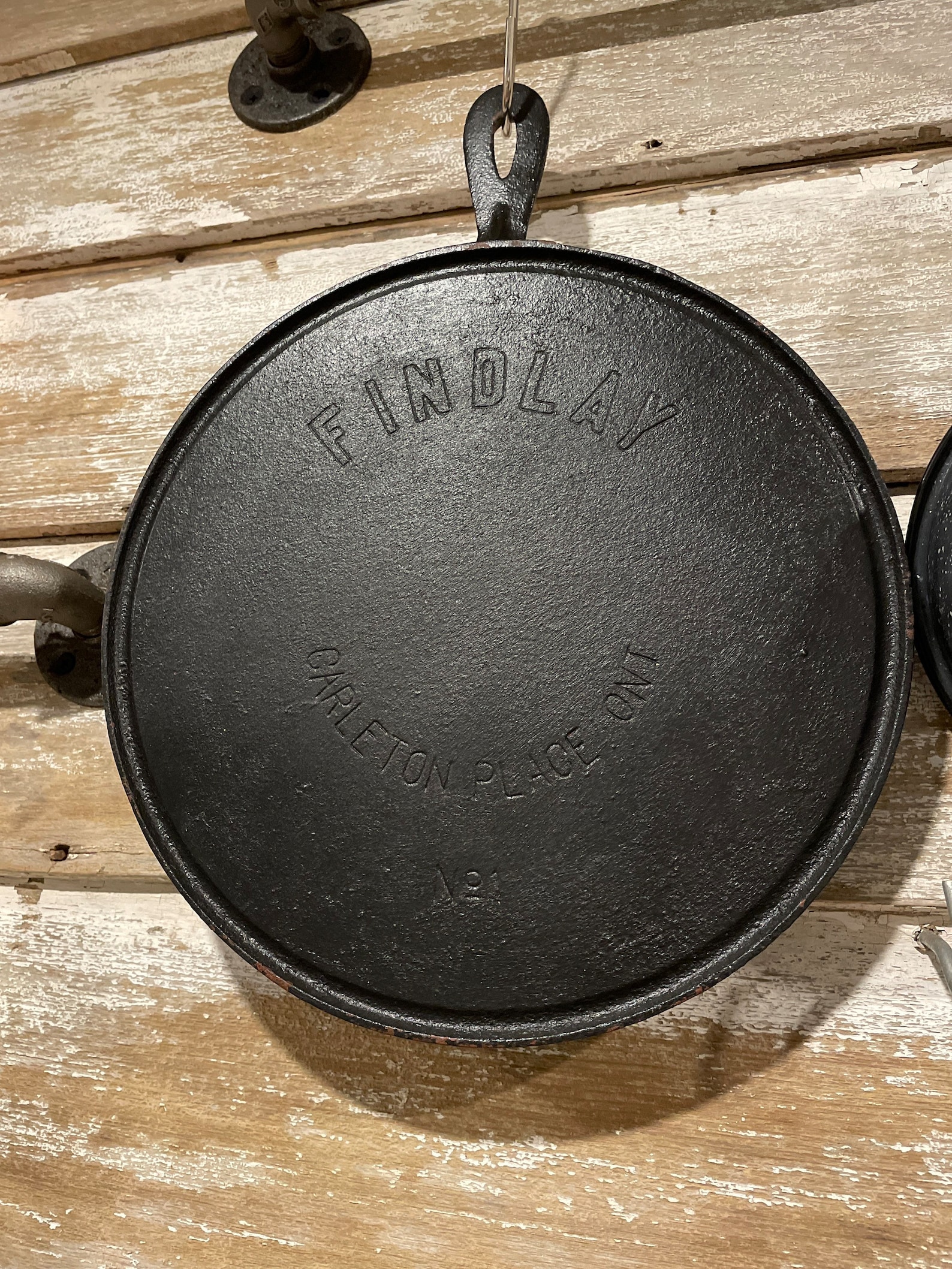 Antique Findlay Carleton Place Ontario Cast Iron 1 Griddle Etsy