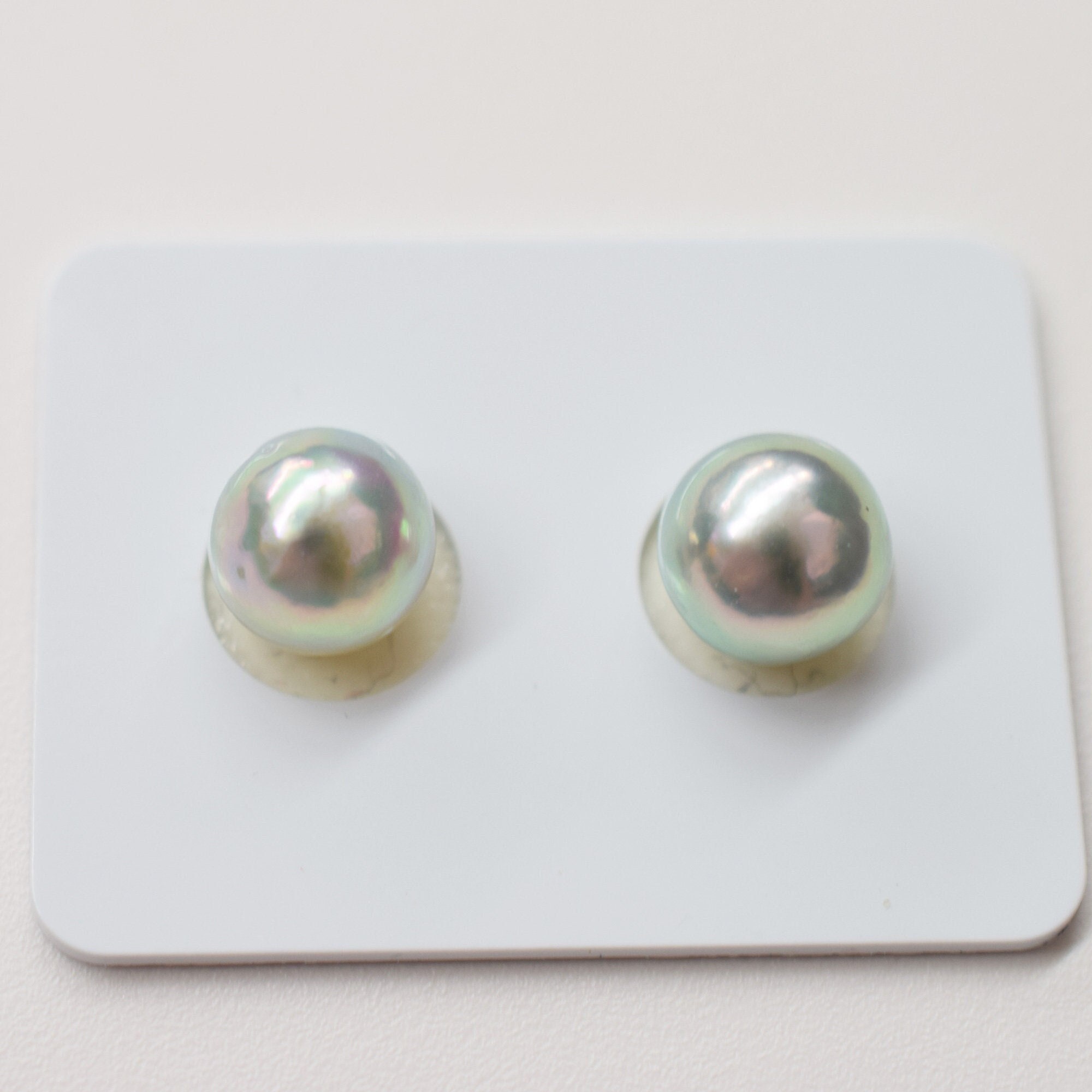 Boucles d'oreilles pour Fille Or 18k Pearl & Heart 7.5mm