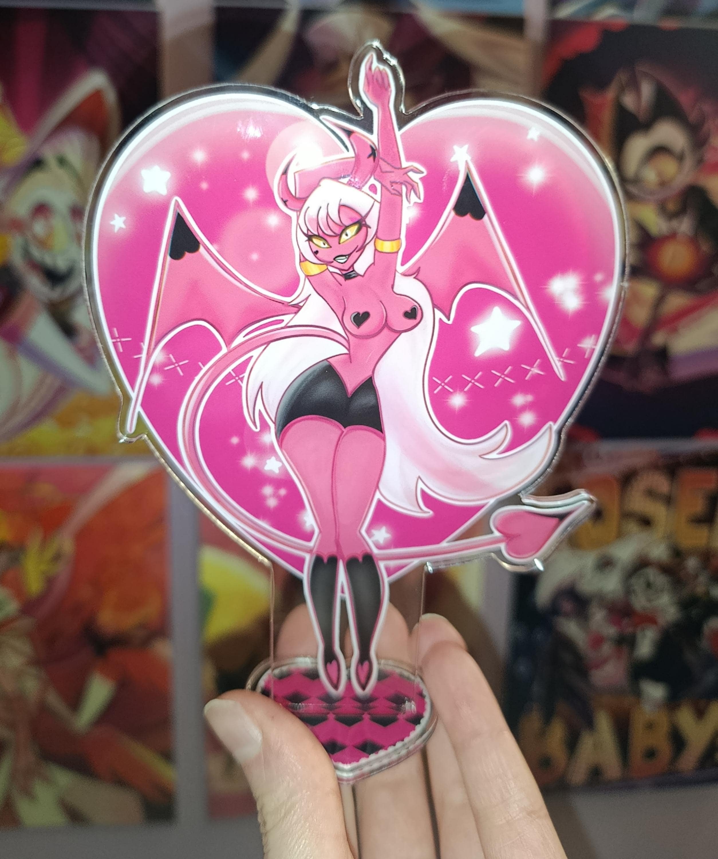 Acrylic Standee Valentine's Verosika - (helluva Boss Fanmerch) - Etsy