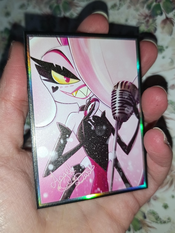 Drag Angel Dust Losin' Streak Photocard - (hazbin Hotel Fanmerch