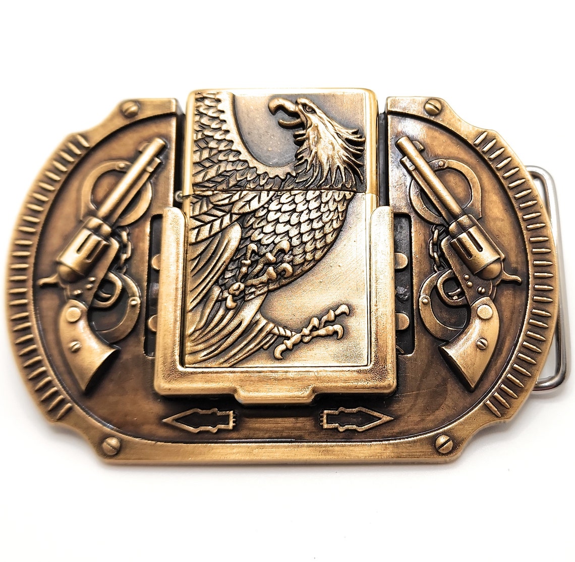 Spinning Evolves Lighte Belt Buckle With Lighte - EBay