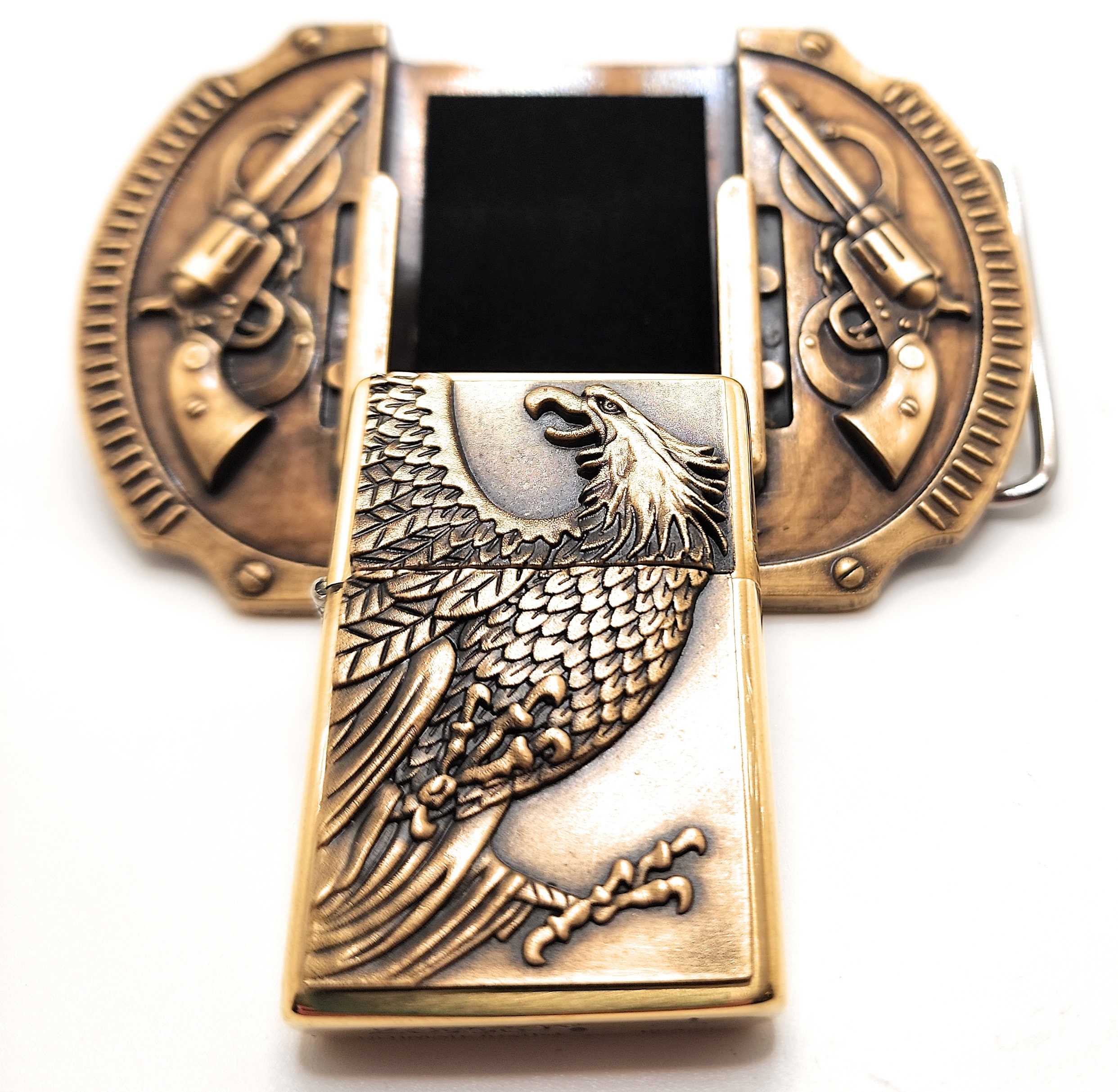 Spinning Evolves Lighte Belt Buckle With Lighte - EBay