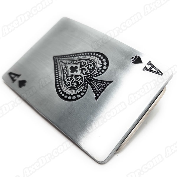 Ace Of Spades Metal Card - Etsy