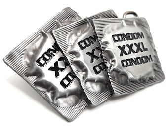 XXXL Kondome Lustige Gürtelschnalle
