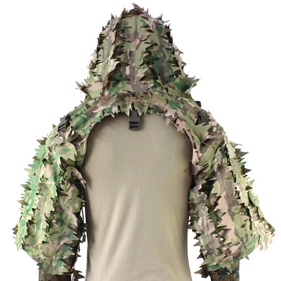 3D Sniper Ghillie, Tactical Gear, Military, Combat Ghillie, Suit 