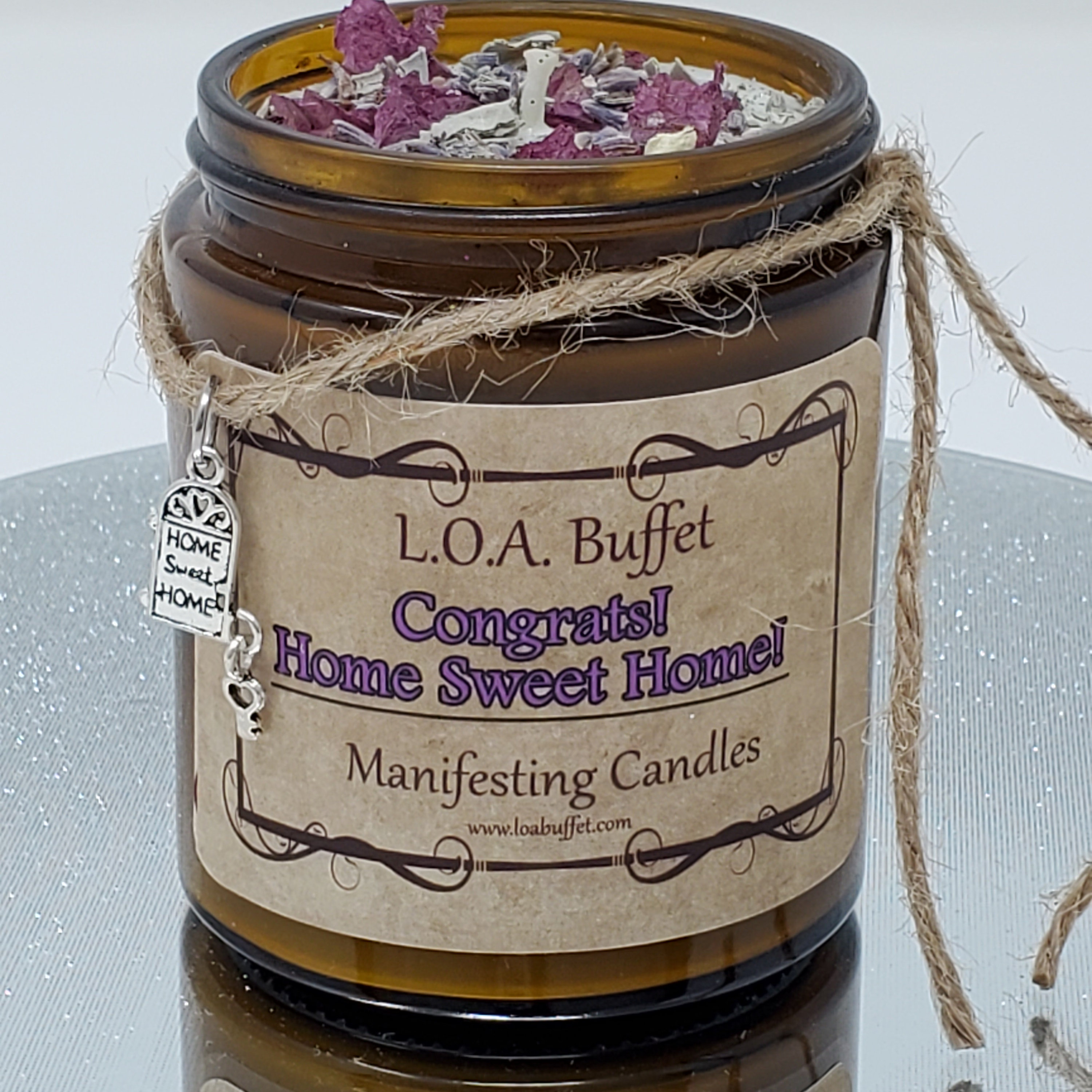 Home Sweet Home Candle New Home Gift Moving Gift Soy Etsy