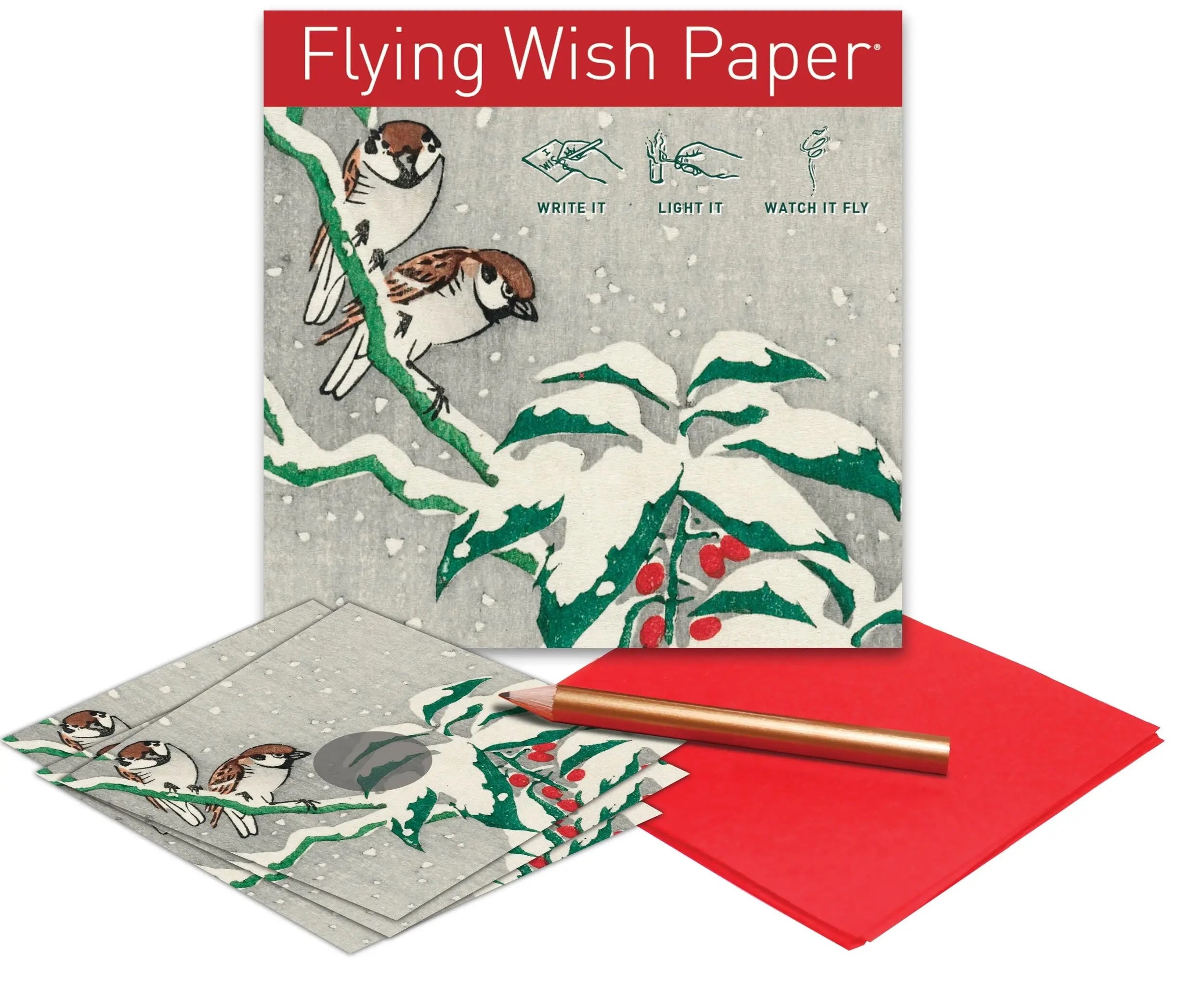 Snowbirds Flying Wish Paper, Law of Attraction, Manifesting Kit, Prayer  Paper, Magic Flash Paper, Whimsical Gift, Wedding or Party Favor 