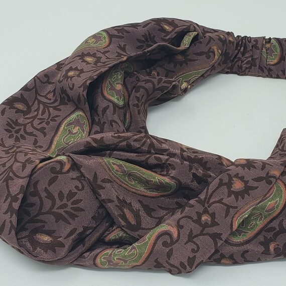 Sari Silk Hair Turban Headband Hair Turban Made From Sari Etsy