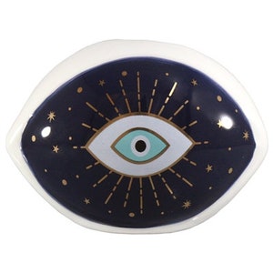 Ceramic Evil Eye Protection Pot