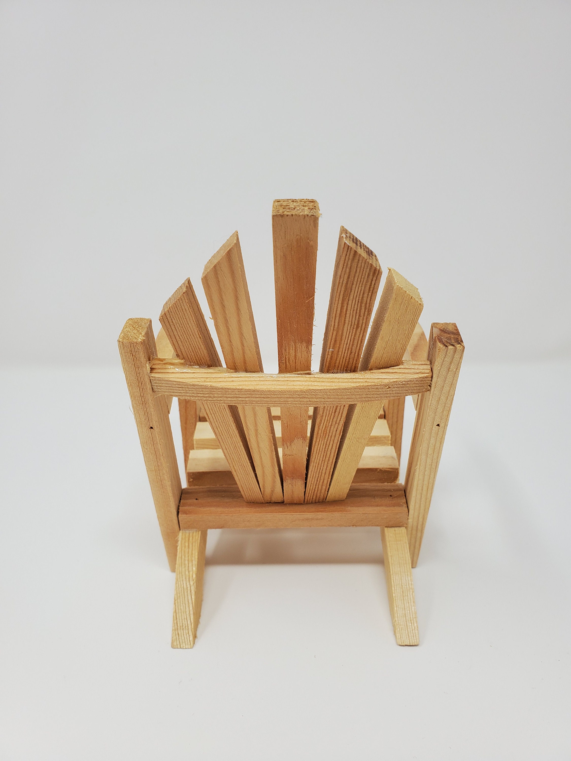 Unfinished Wood Adirondack Chair Unfinished Wood Chair Etsy