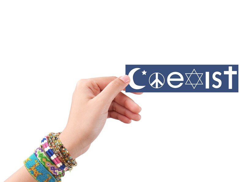 Coexist / Sticker / Waterproof Vinyl Decal. Funny Stickers - Etsy