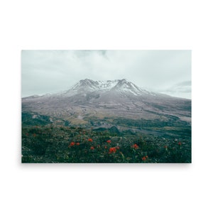 Mount Saint Helens Washington Landscape Travel Wall Art Photo Print