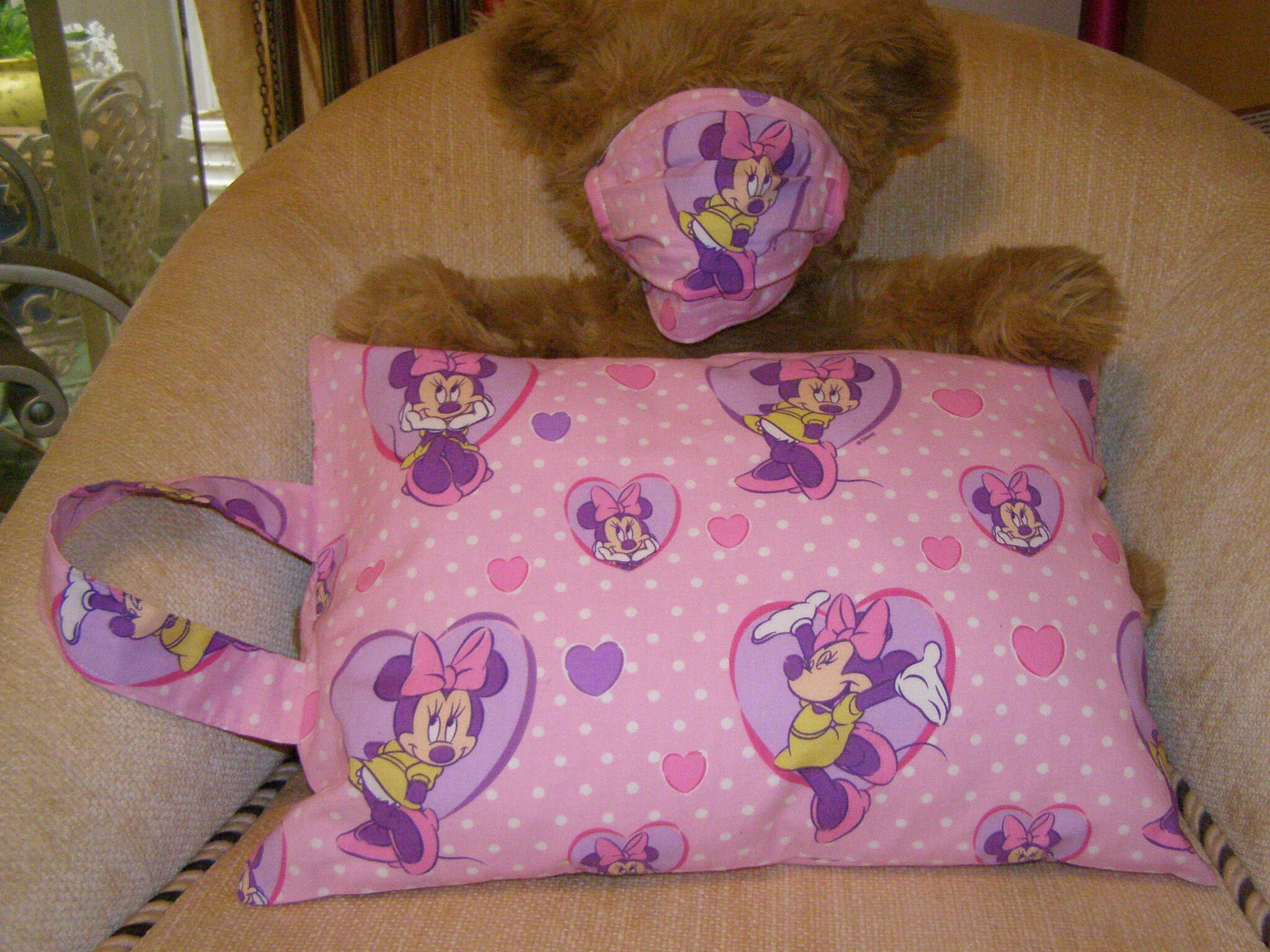 Toddler Child Travel/pillow MINNIE MOUSE 3 Piece Set Mask Etsy