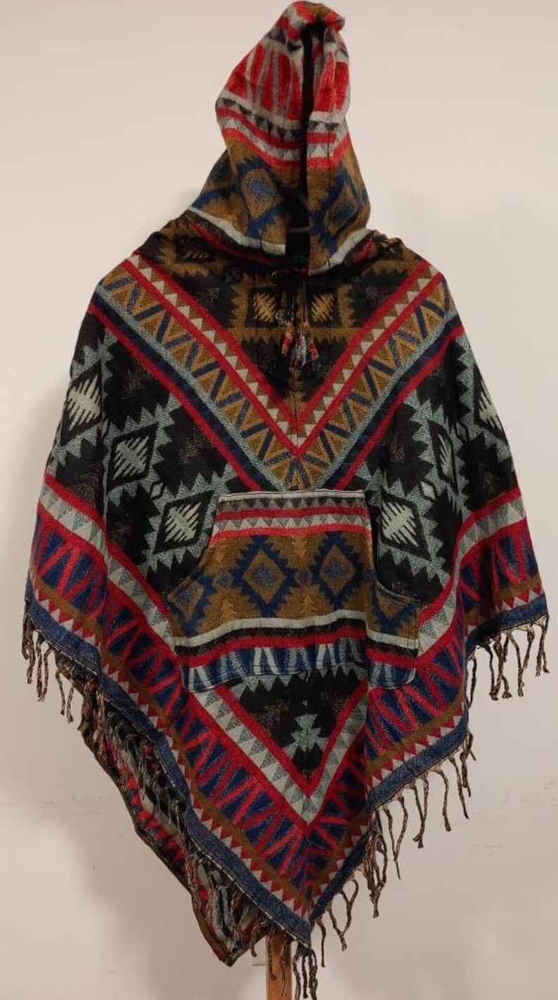 Woolen Poncho 1001