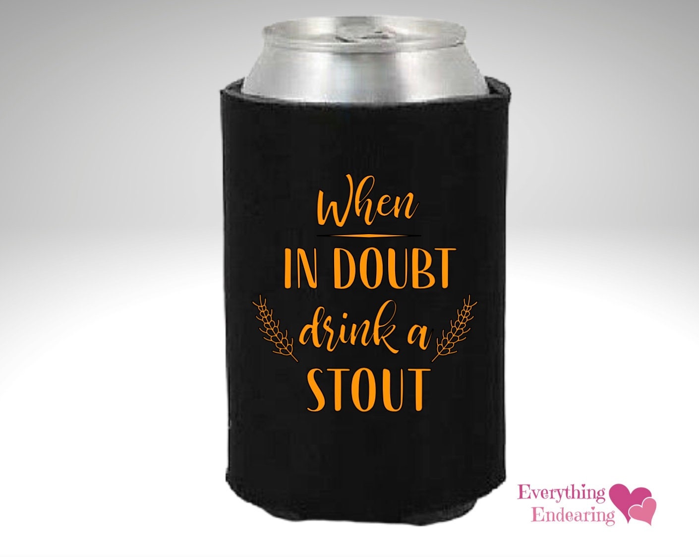 Koozie Beer Koozie Beer sleeve Soda Can Wrap Beer lovers Etsy