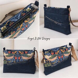 Vordenza Crossbody Bag PDF Digital Pattern & Video Tutorial Country Cow ...